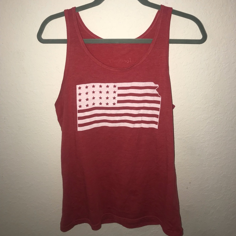 Fortuity American Flag Tank Top